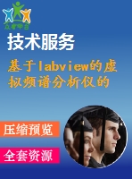 基于labview的虛擬頻譜分析儀的設(shè)計(jì)